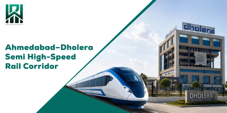Ahmedabad-Dholera Semi High-Speed Rail Corridor: What It Reveals About Dholera’s Growing Importance