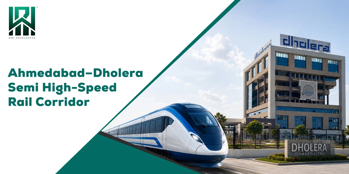 Ahmedabad-Dholera Semi High-Speed Rail Corridor: What It Reveals About Dholera’s Growing Importance